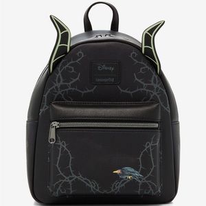 Loungefly Disney Sleeping Beauty Maleficent Glow-in-the-Dark Horns Mini …